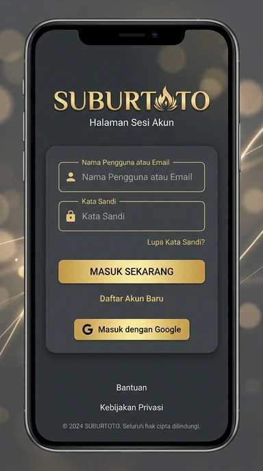 Panduan Login Akun Suburtoto untuk Pengguna Android