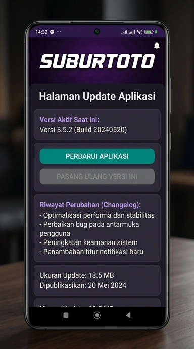 Riwayat Versi suburtoto untuk Pengguna Android